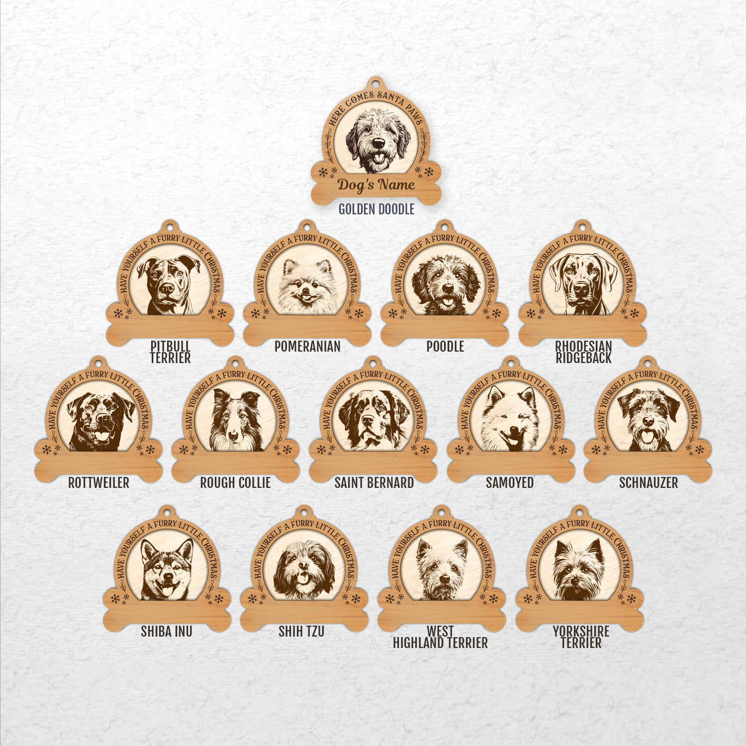 Furry Buddy Ornament - Image 5