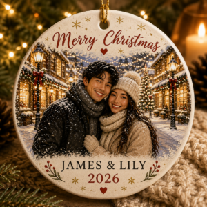 Christmas Together Personalized Ornament