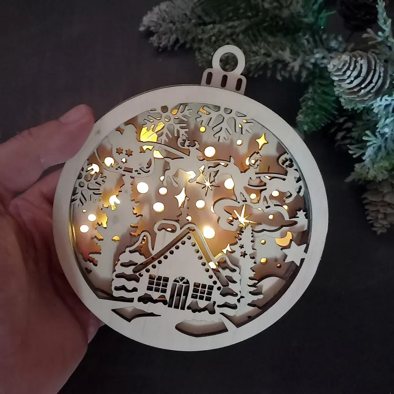 Santa in Flight - Image 1